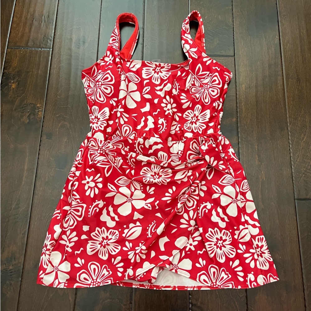 Old Navy Side Tie Swim Dress